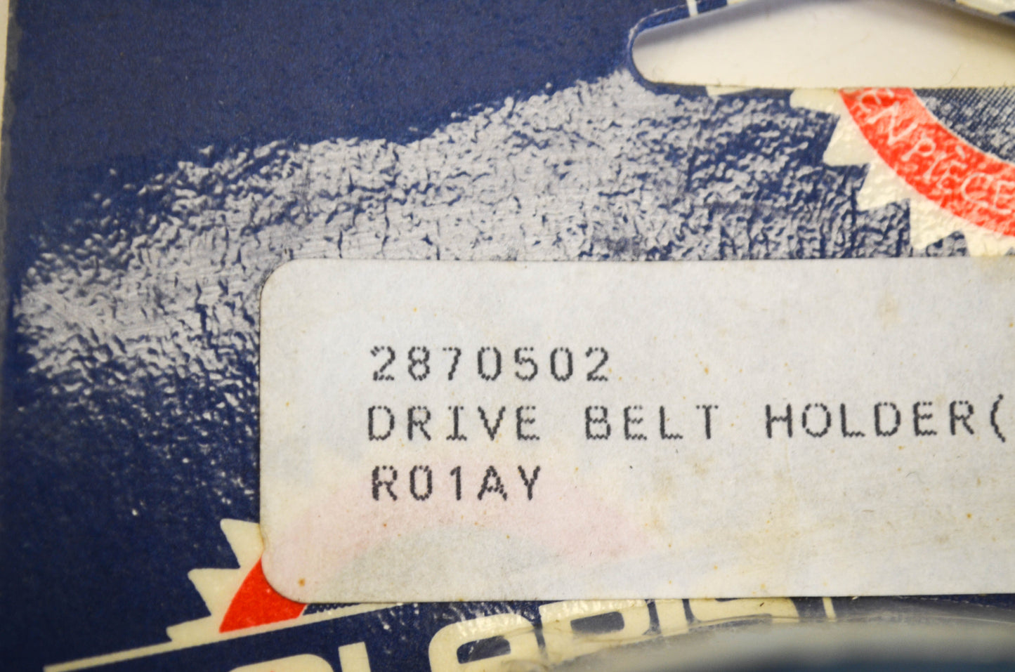 New OEM Polaris 2870502 Drive Belt Holder Kit NOS