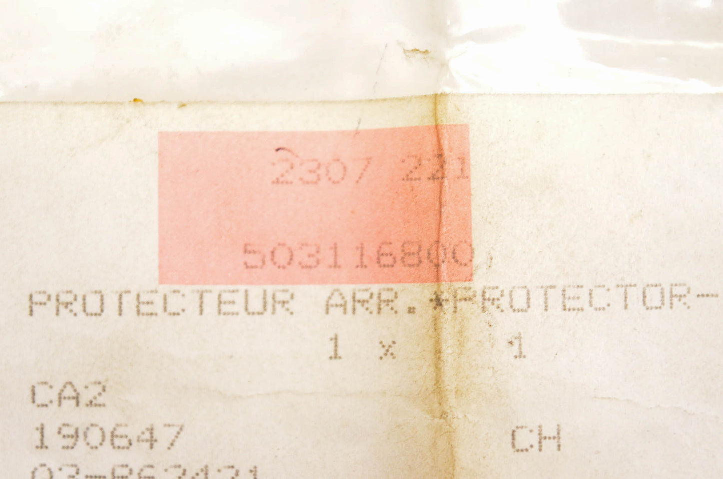 OEM Ski-Doo 503116800 Protector