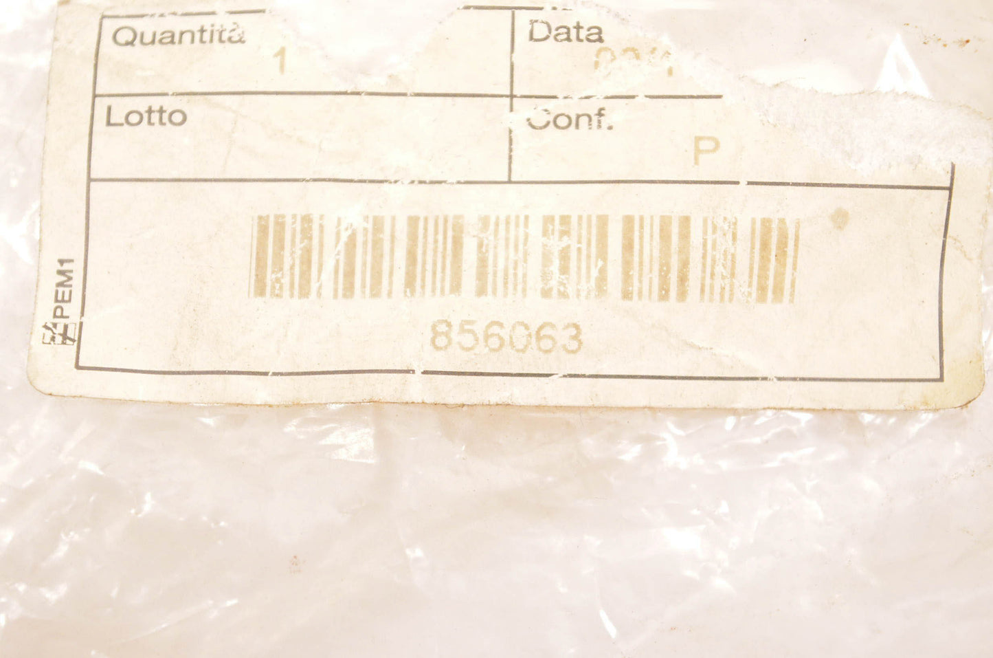 Piaggio Group 856063 Pipe NOS