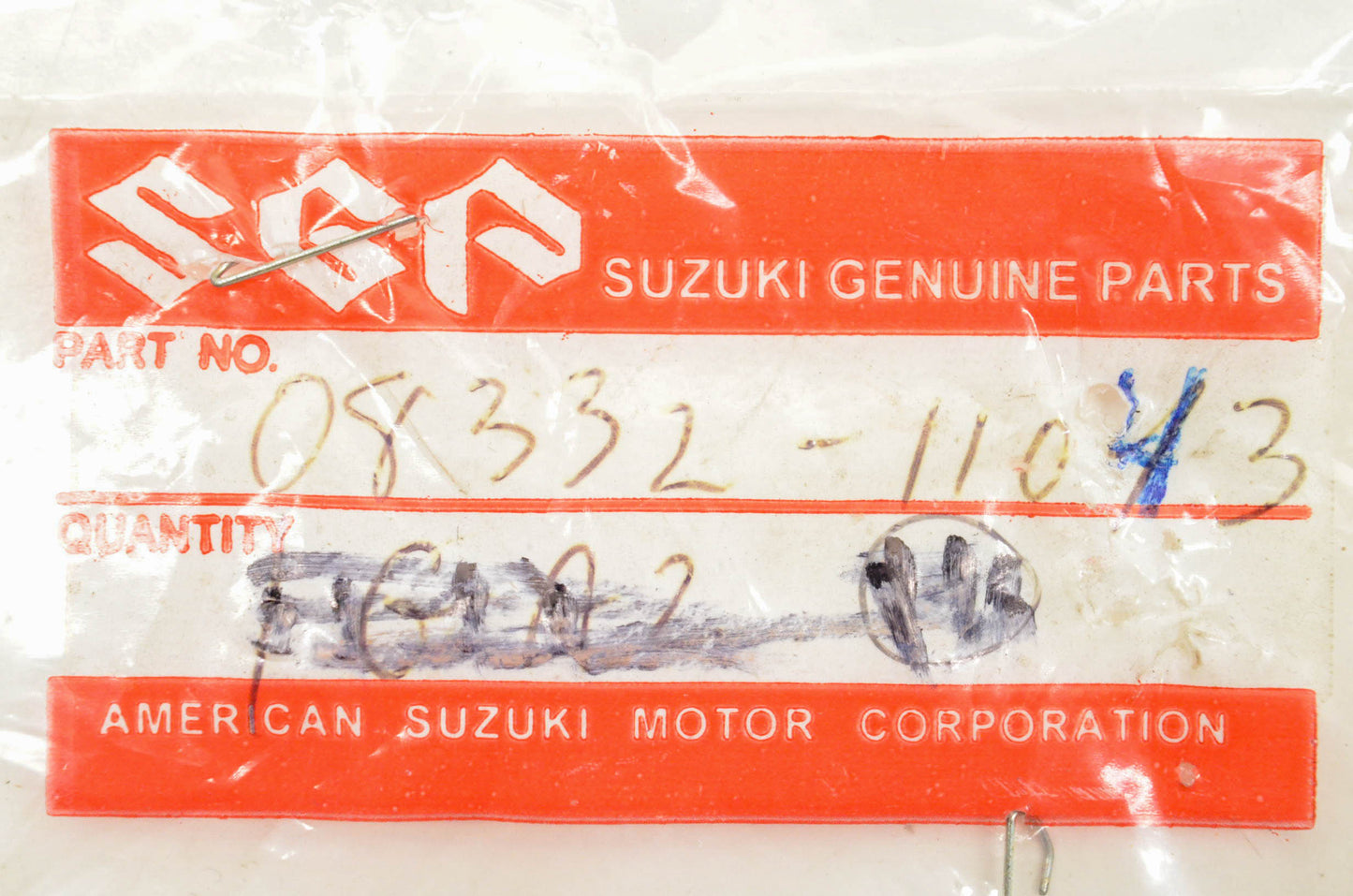 New OEM Suzuki 08332-11043 E Ring NOS