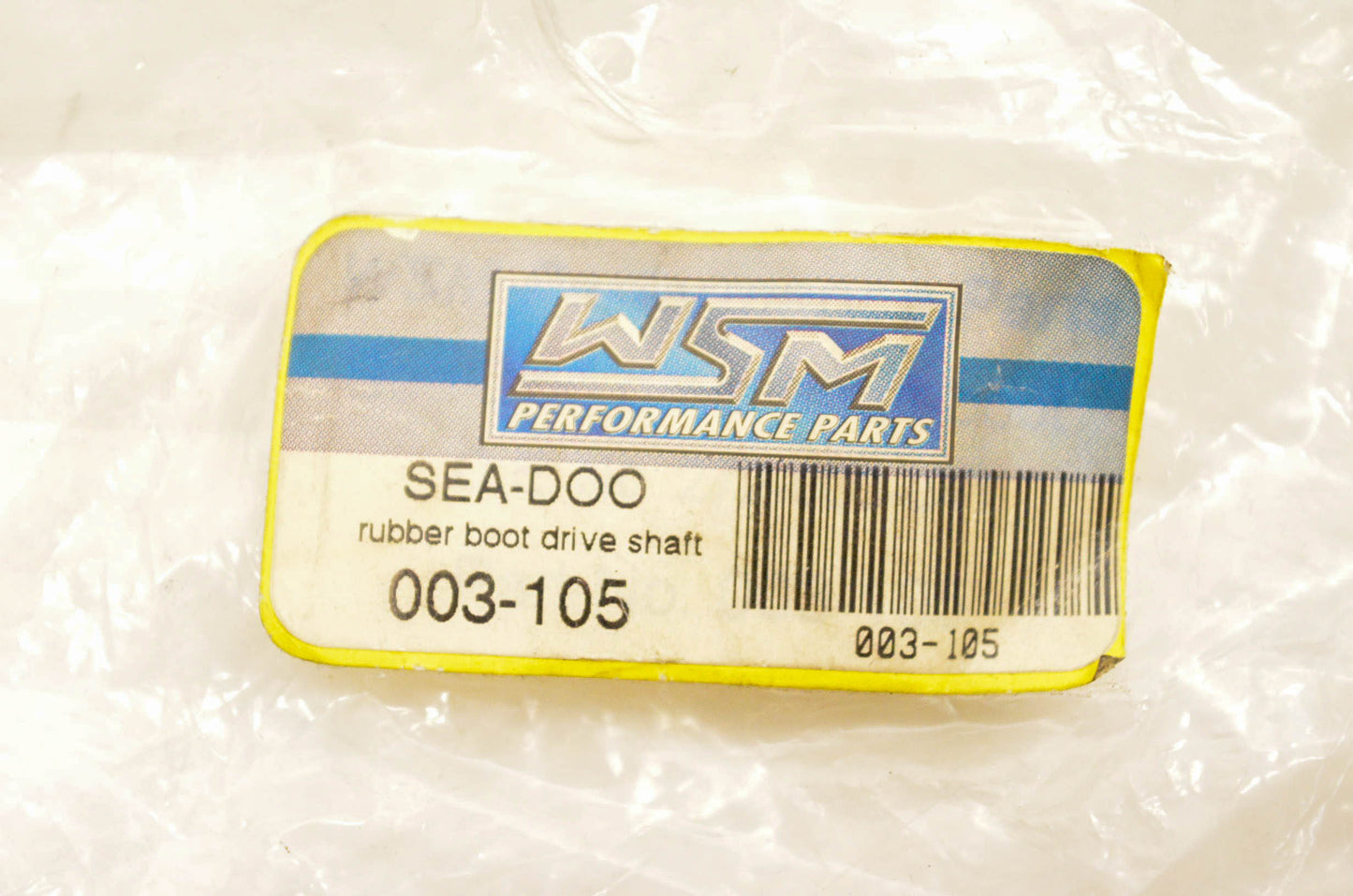 WSM 003-105 Driveshaft Rubber Boot NOS