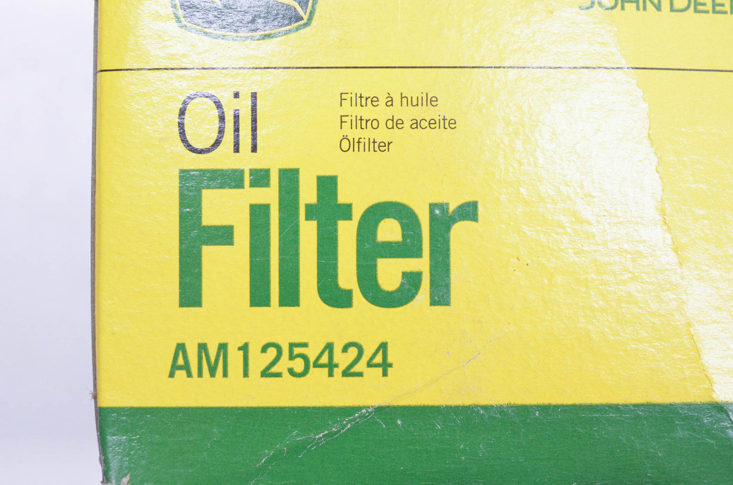 New OEM John Deere AM125424 Oil Filter NOS