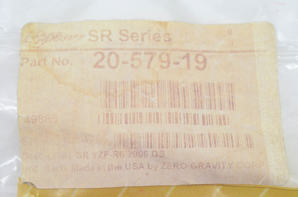 Zero Gravity 20-579-19 SR Series Windscreen Dark Smoke NOS