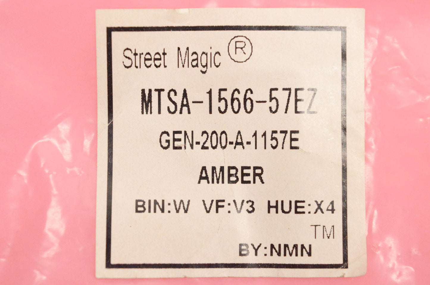 Street Magis Cycle Products GEN-200-A-1157E, MTSA-1566-57EZ Amber Turn Signal Kit NOS