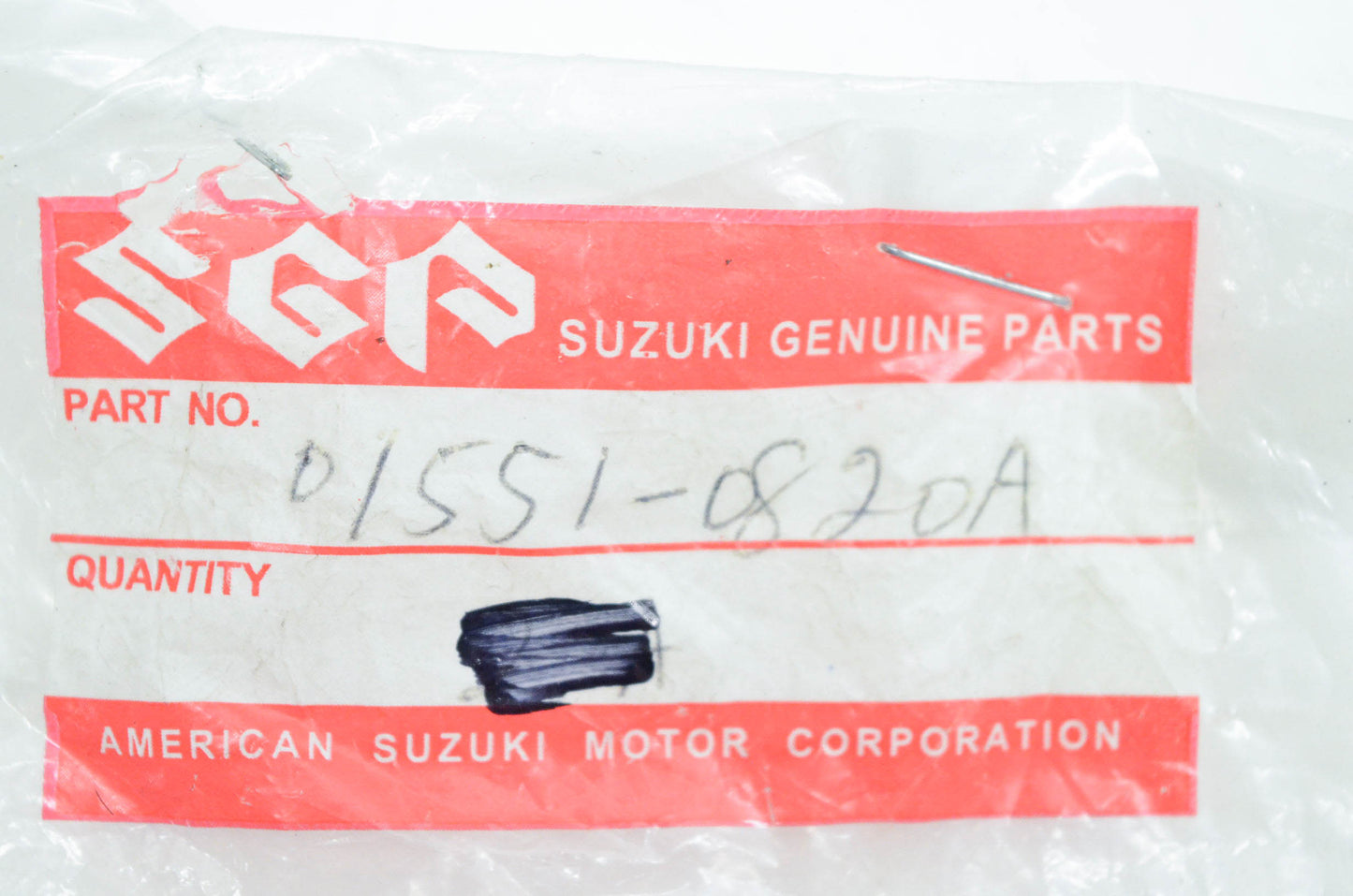 New OEM Suzuki 01551-0820A Bolt NOS