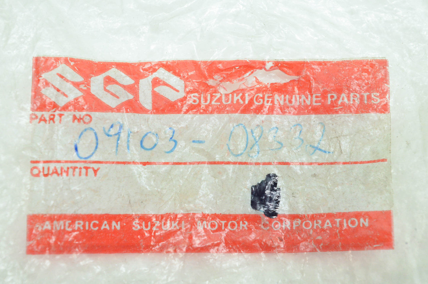New OEM Suzuki 09103-08332 Bolt NOS