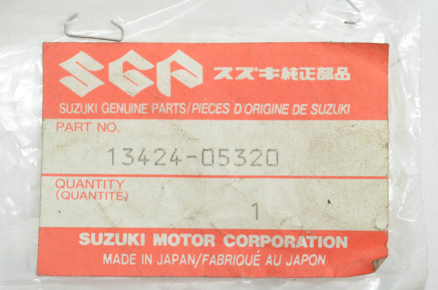 New OEM Suzuki 13424-05320 Carburetor Ring NOS