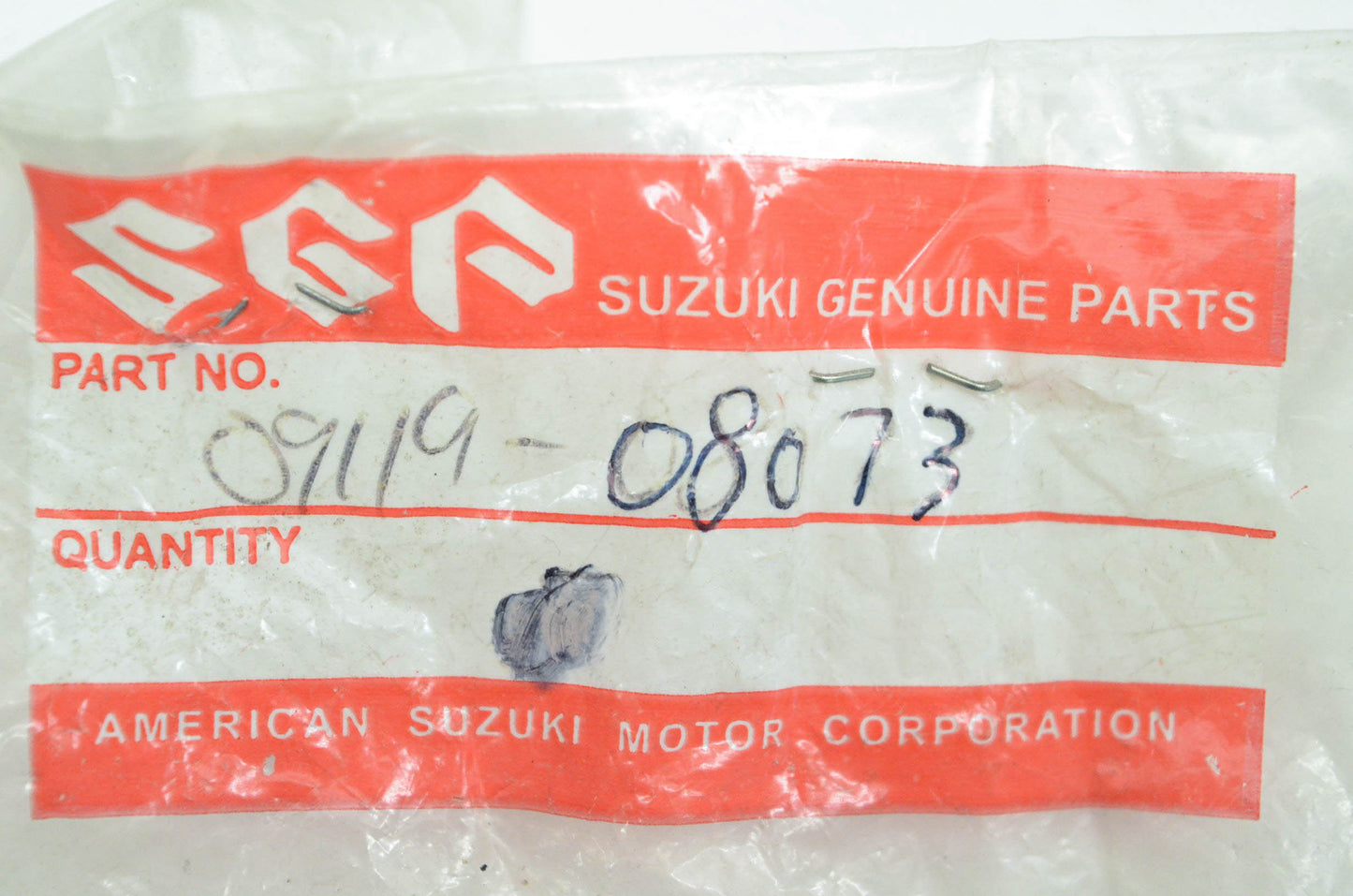 New OEM Suzuki 09119-08073 Bolt NOS