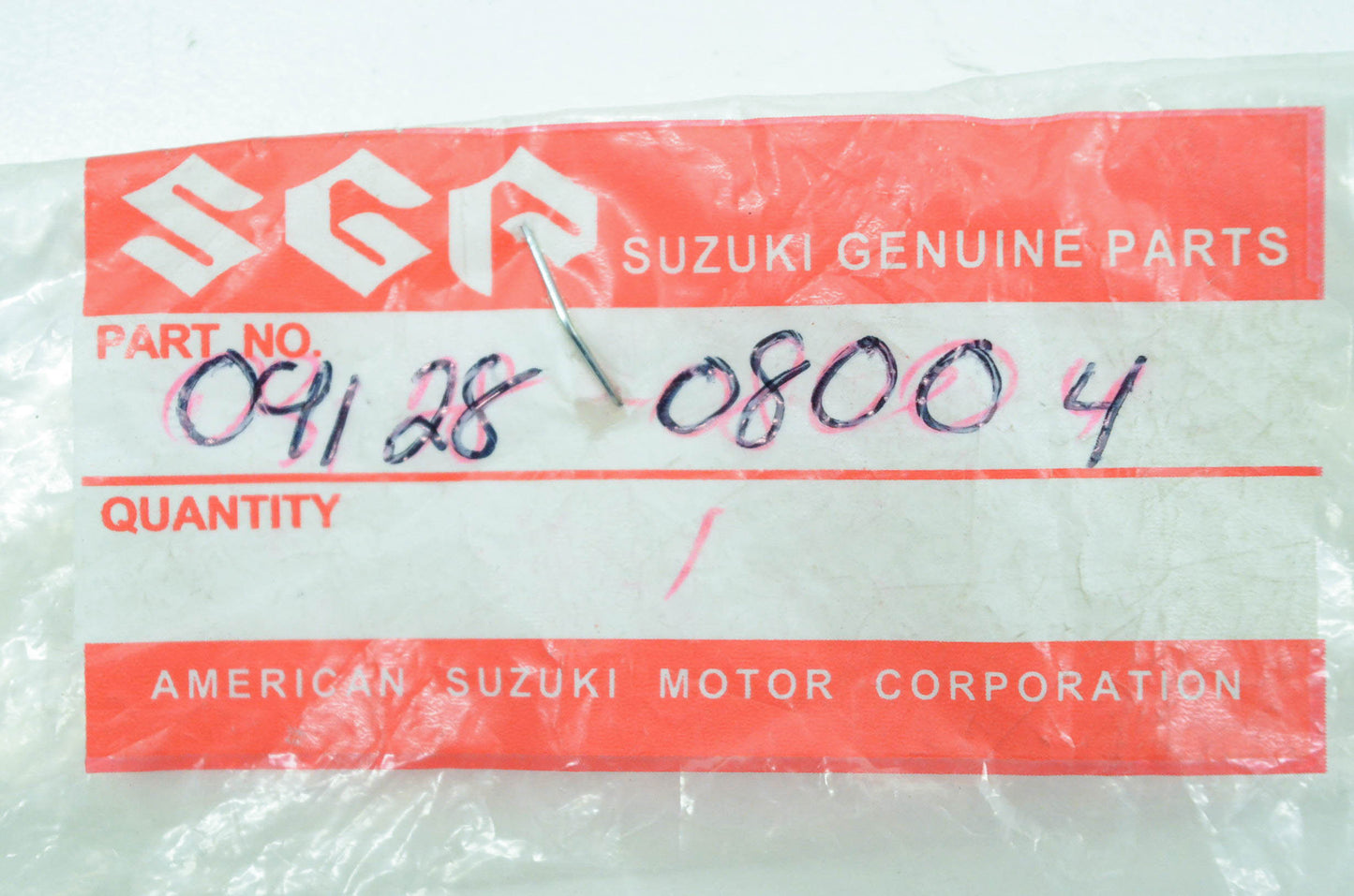 New OEM Suzuki 09128-08004 Screw NOS