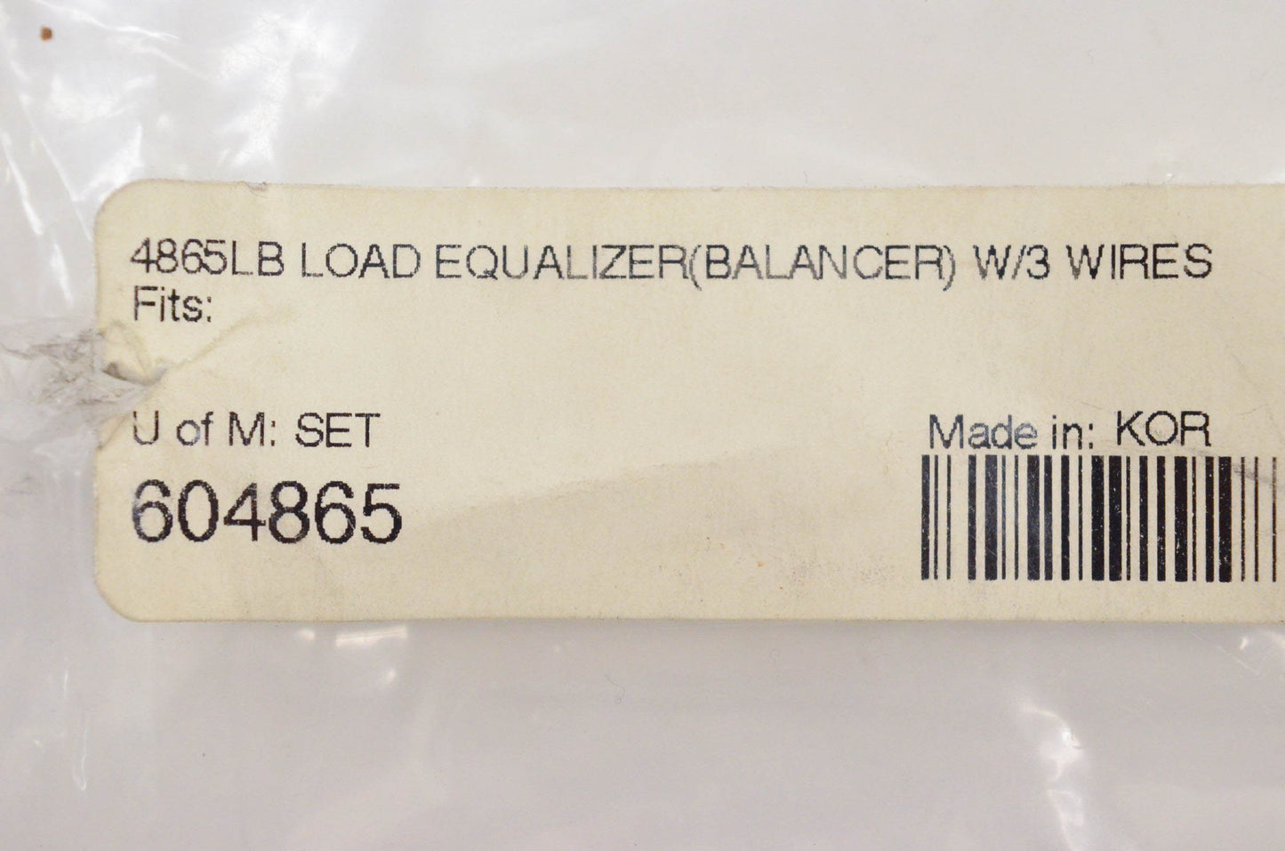 Kuryakyn 604865 Load Equalizer With 3 Wires Kit NOS