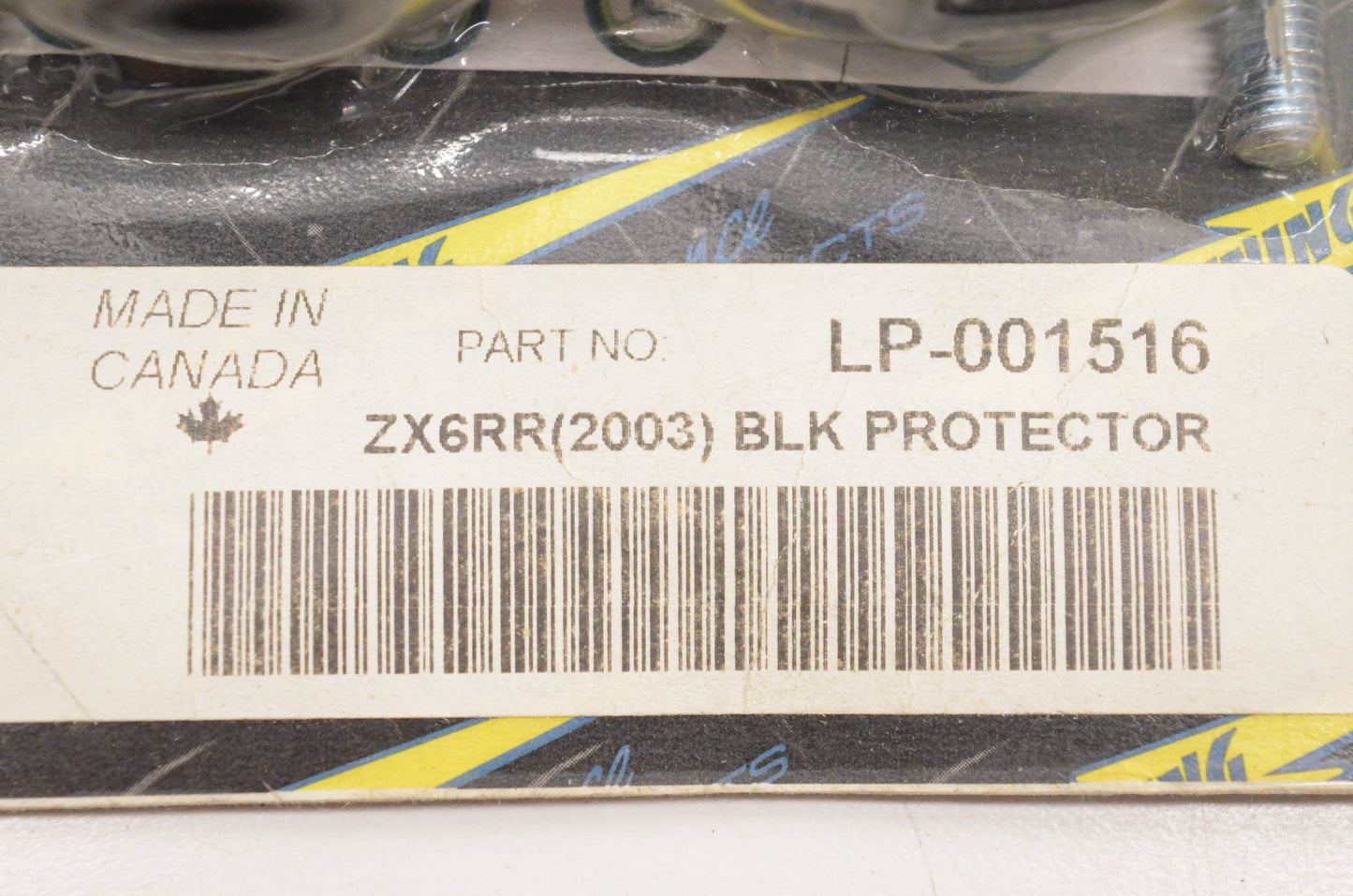 Lightning Performance Products LP-001516 Black Frame Sliders Kit NOS