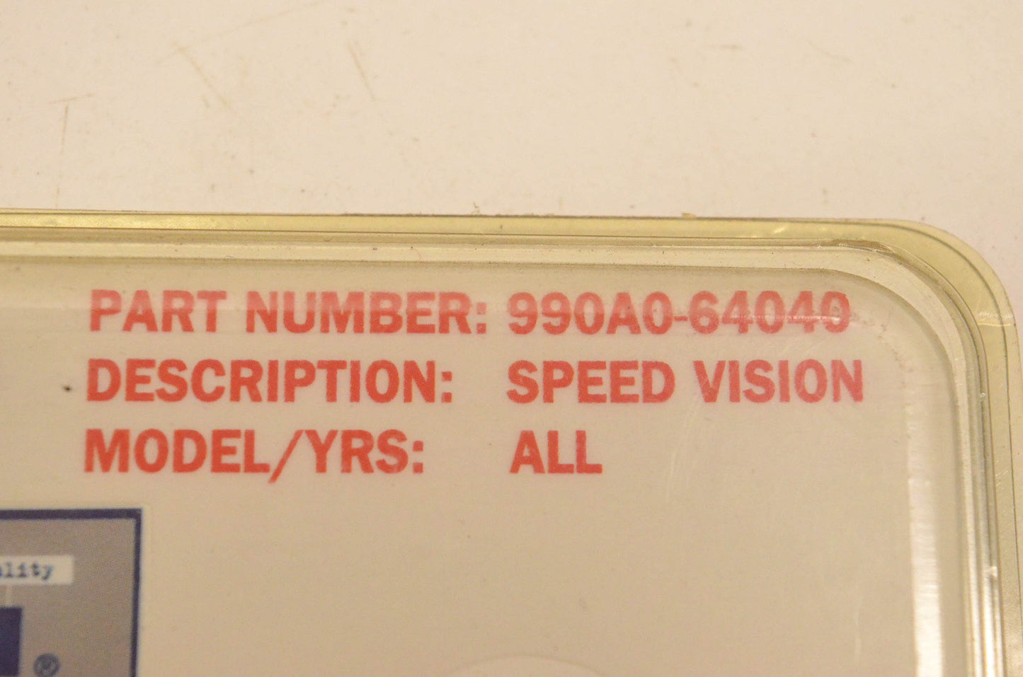 New OEM Suzuki 990A0-64040 Speed Vision Tank Pad NOS