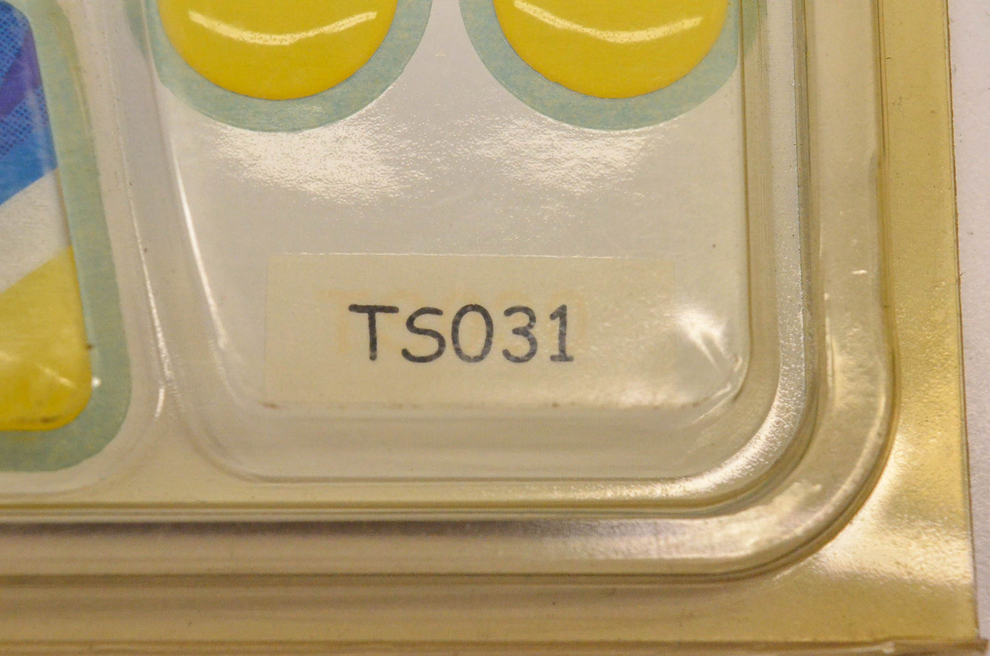 Keiti TS031 Suzuki Protective Tank Pad Yellow And Blue NOS