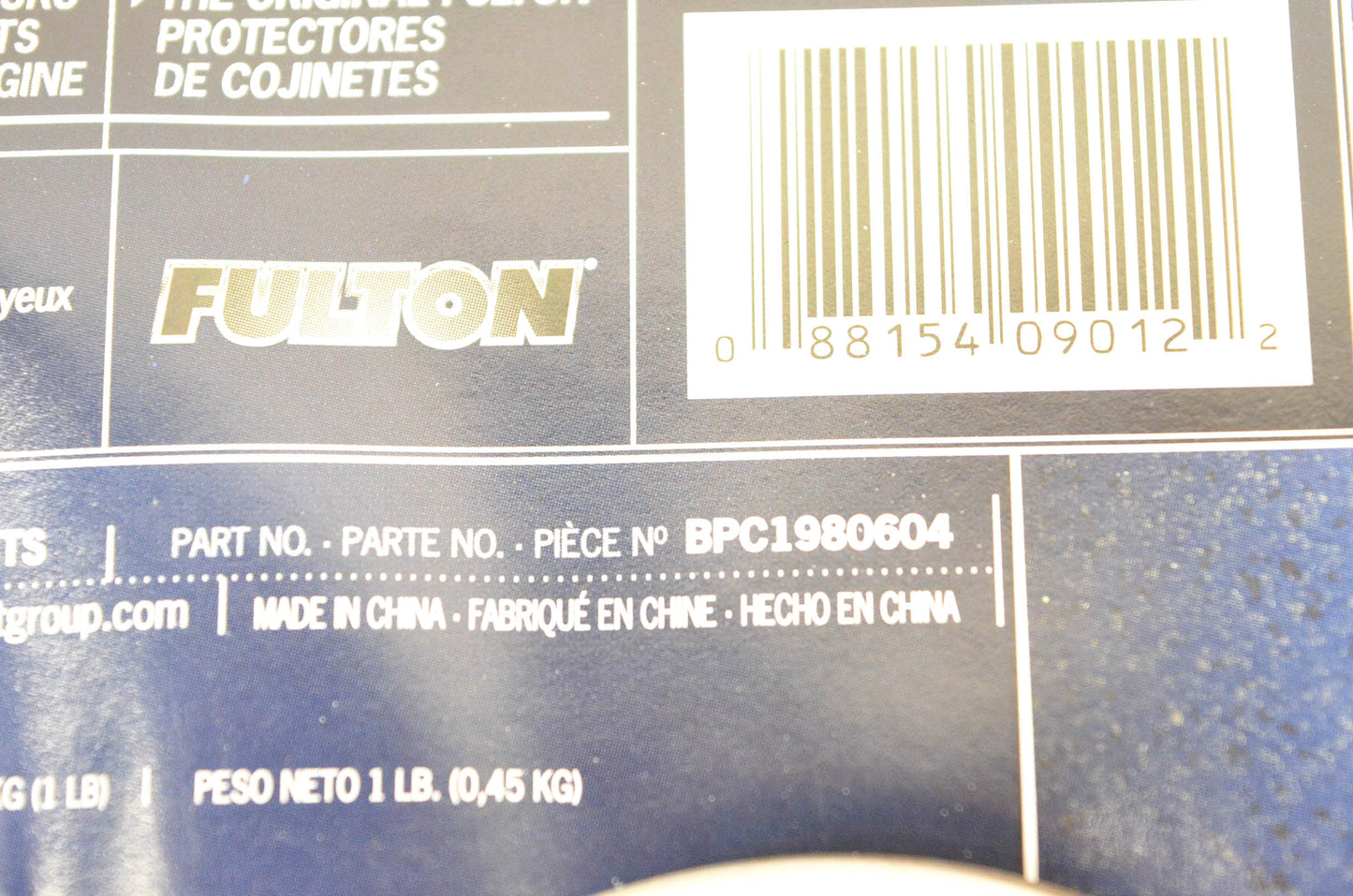 Fulton BPC1980604 Wheel Bearing Protector2 Qty 2 NOS