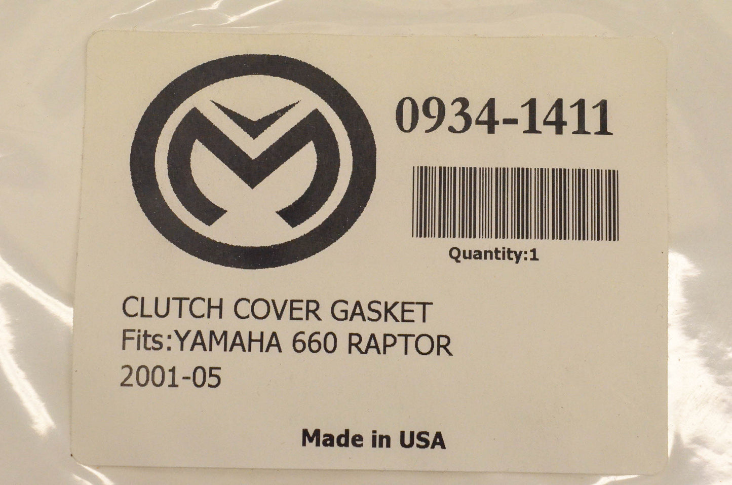Moose Racing 0934-1411 Clutch Cover Gasket NOS
