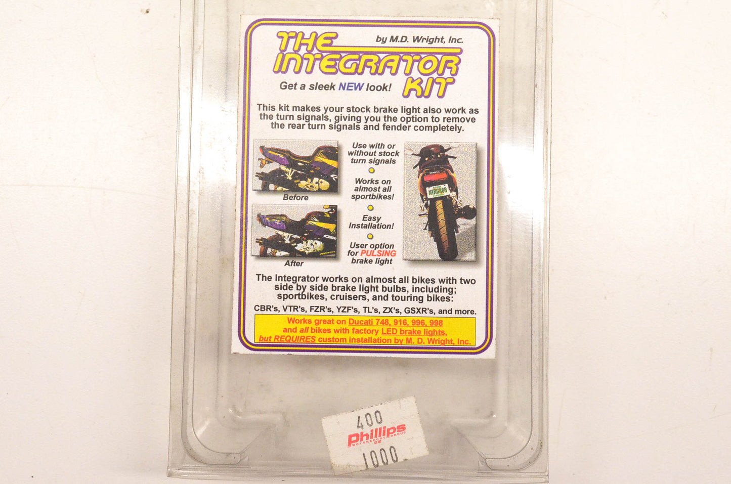 M.D. Wright 400-1000 The Integrator Kit NOS