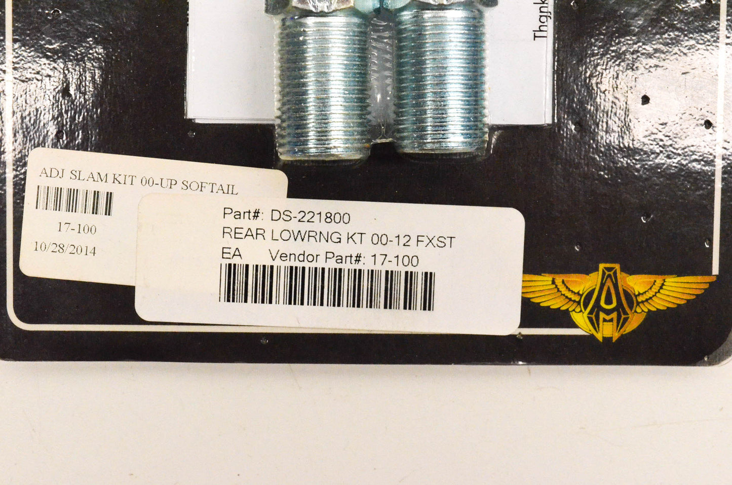 Arlen Ness DS-221800, 17-100 Adjustable Slam Kit NOS