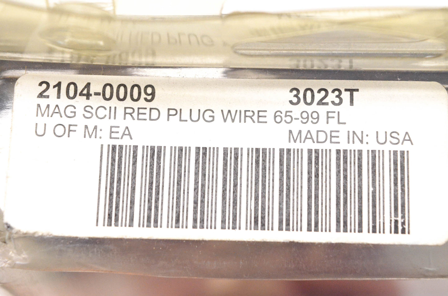 Magnum 2104-0009, 3023T SCII Red Plug Wire Kit NOS
