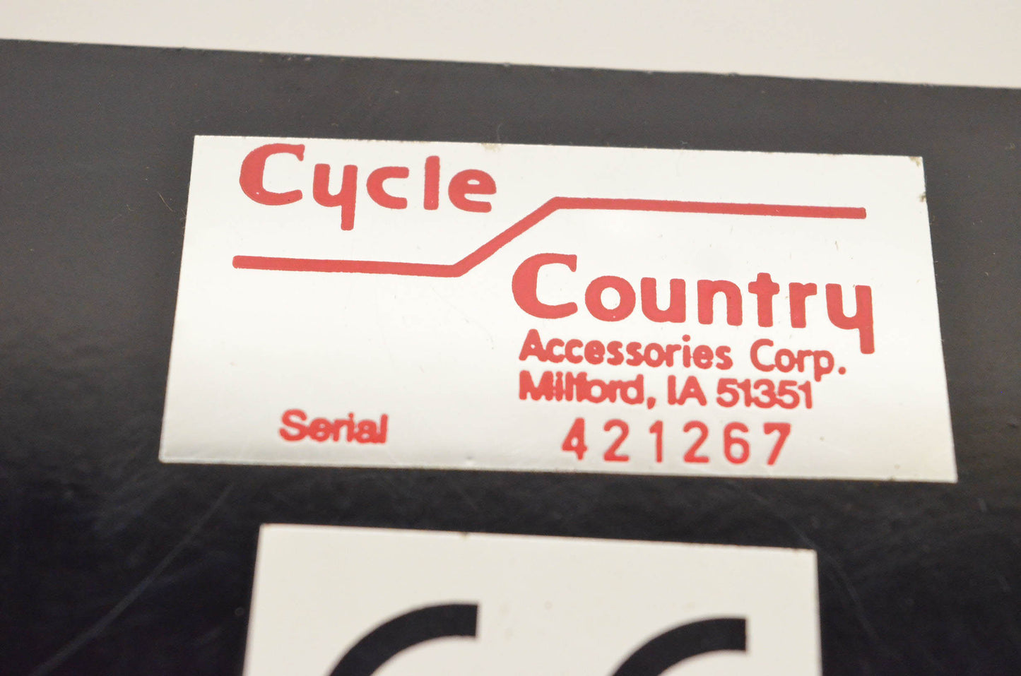 Cycle Country 421267 Plow Blade Mounting Bracket NOS