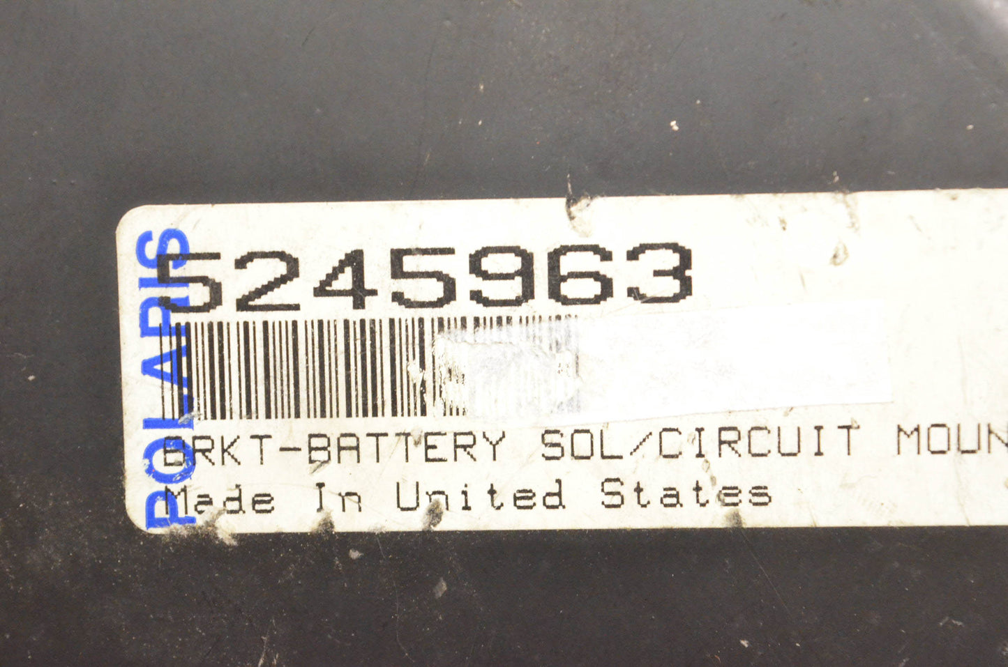 New OEM Polaris 5245963 Battery Solenoid Circuit Breaker Mount Bracket NOS