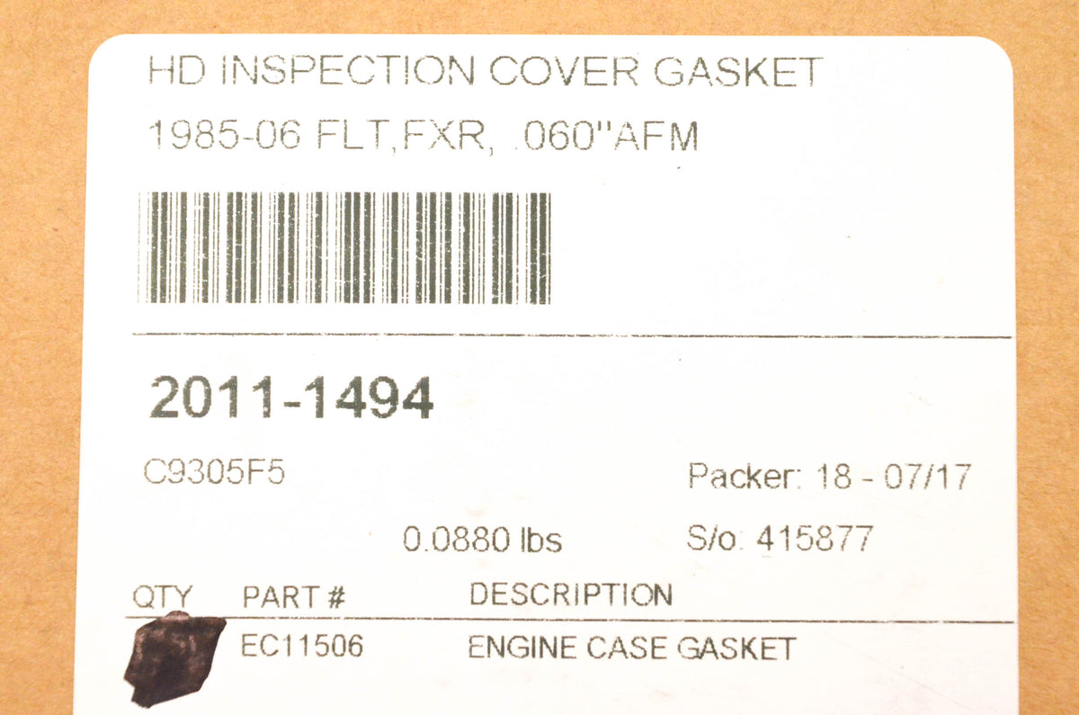 Cometic 2011-1494 Engine Case Gasket NOS