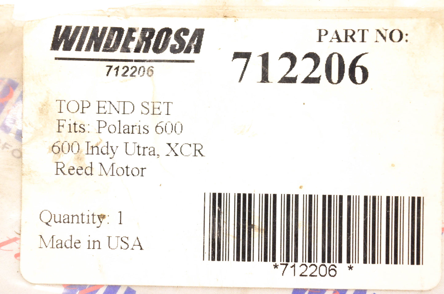 Winderosa 712206 Top End Gasket NOS