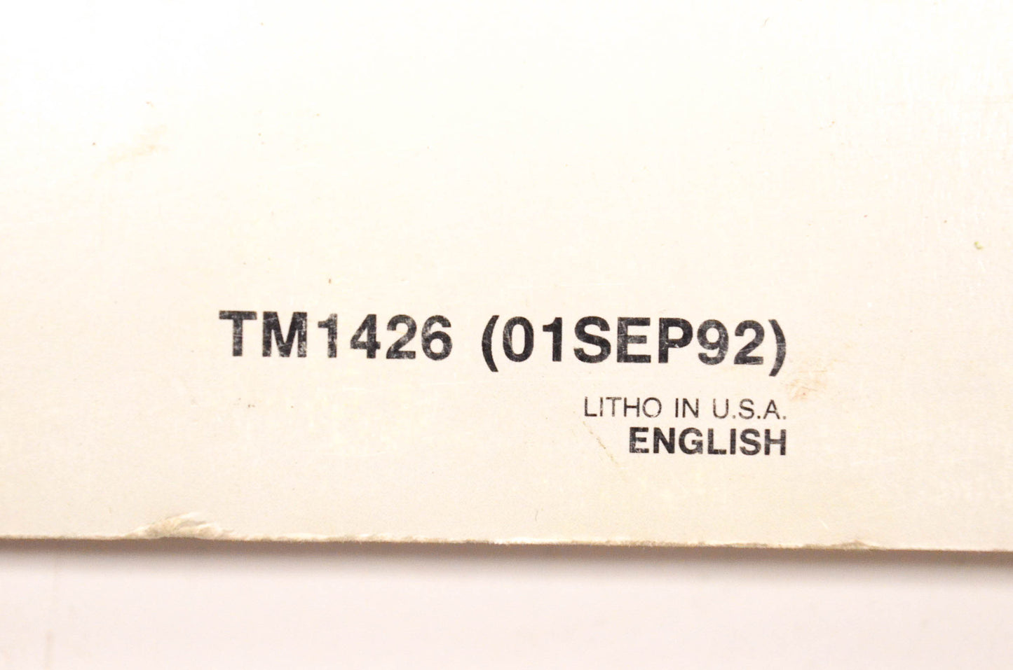 OEM John Deere TM1426 Lawn And Garden Tractor Technical Manual