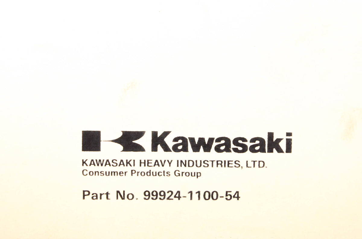 OEM Kawasaki 99924-1100-54 KLF300 Bayou 300 ATV Service Manual Supplement