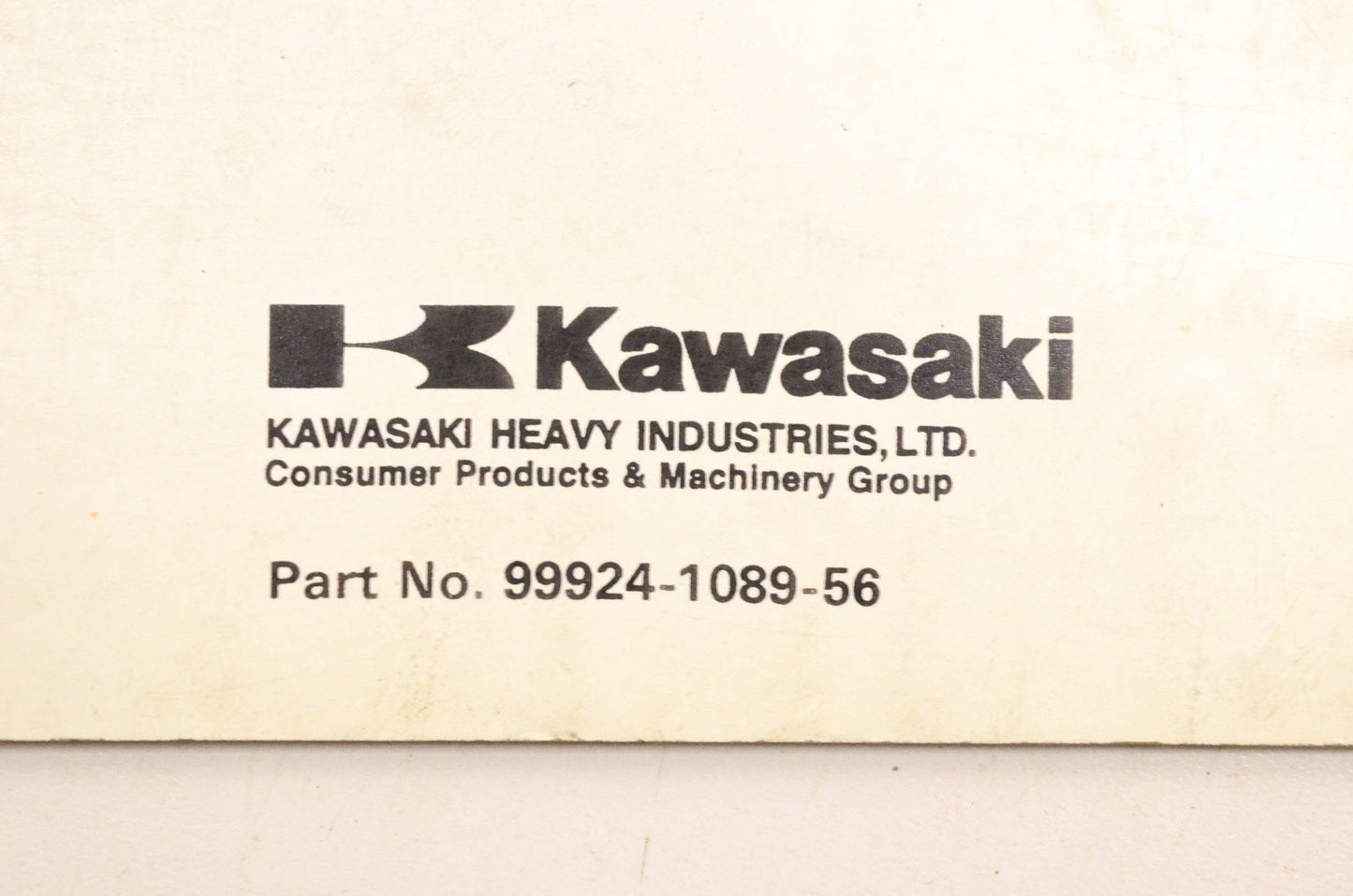 OEM Kawasaki 99924-1089-56 Voyager XII Service Manual