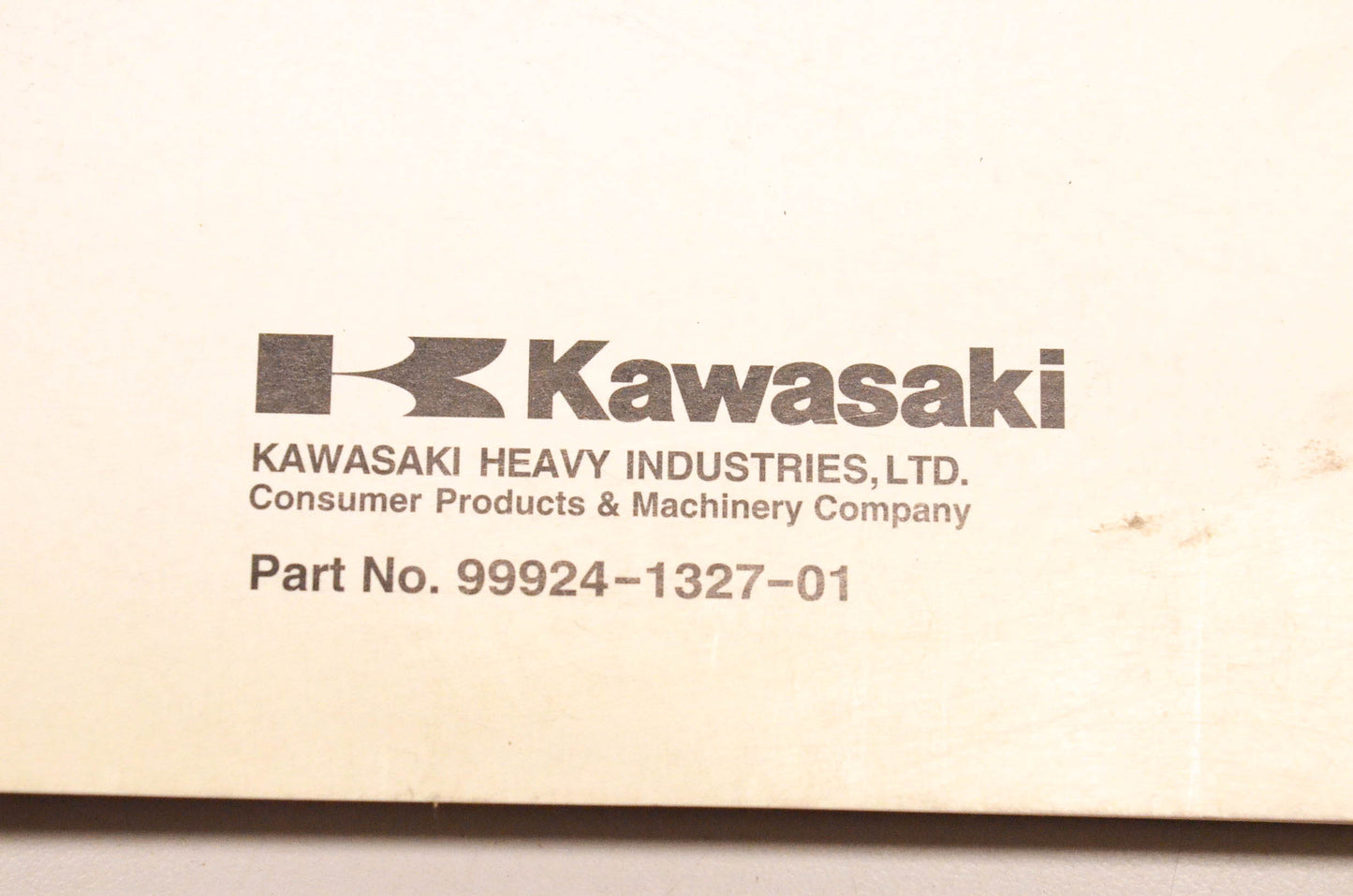 OEM Kawasaki 99924-1327-01 900 STX Jet Ski Service Manual
