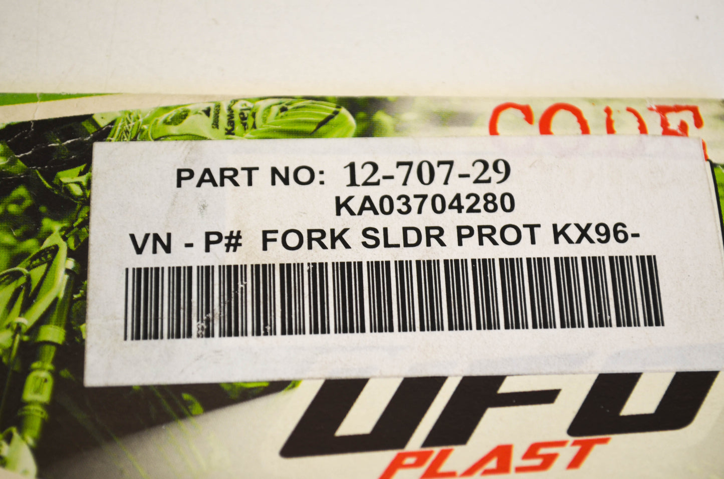 UFO Plast 12-707-29 Fork Slider Protectors NOS