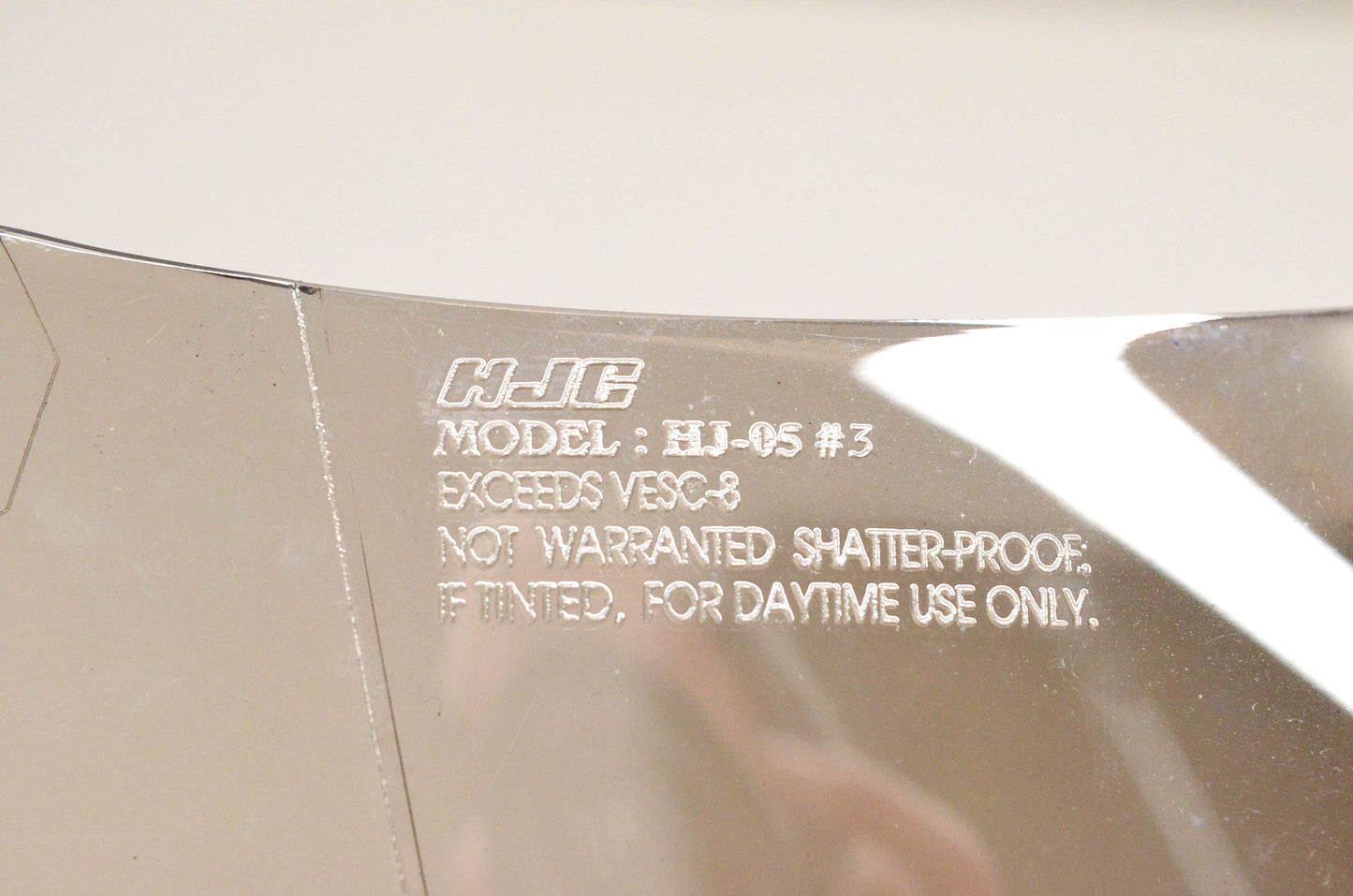 HJC HJ-05 3, 1 Helmet Shield NOS