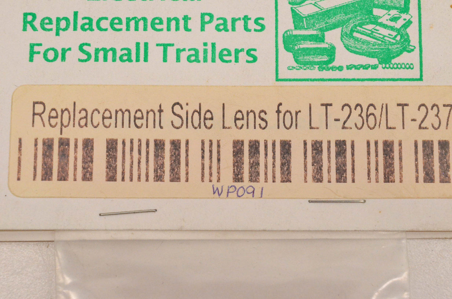 Monarch WP091 Replacement Side Lens NOS
