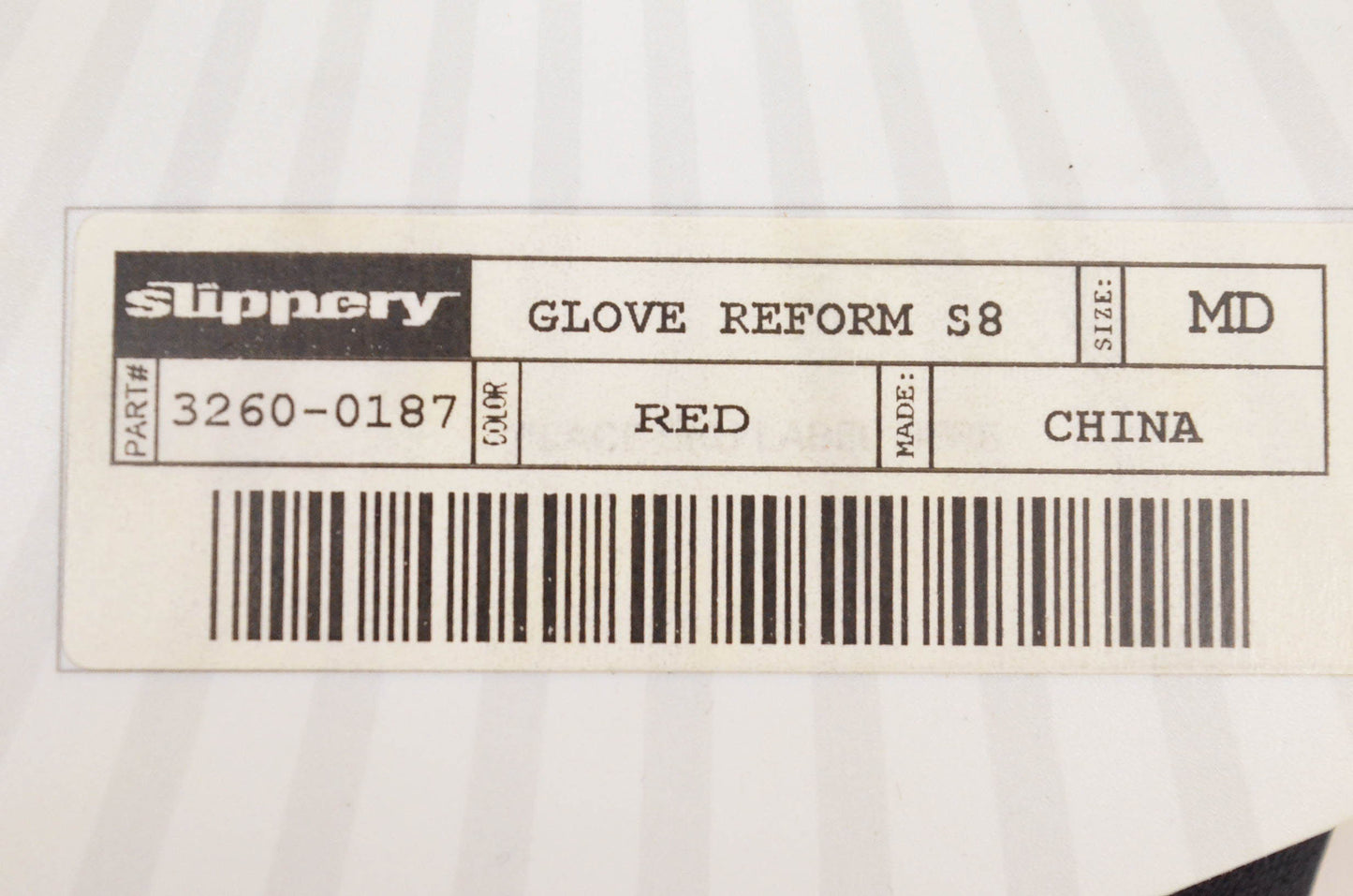 Slippery 3260-0187 Red Medium Reform Gloves NOS
