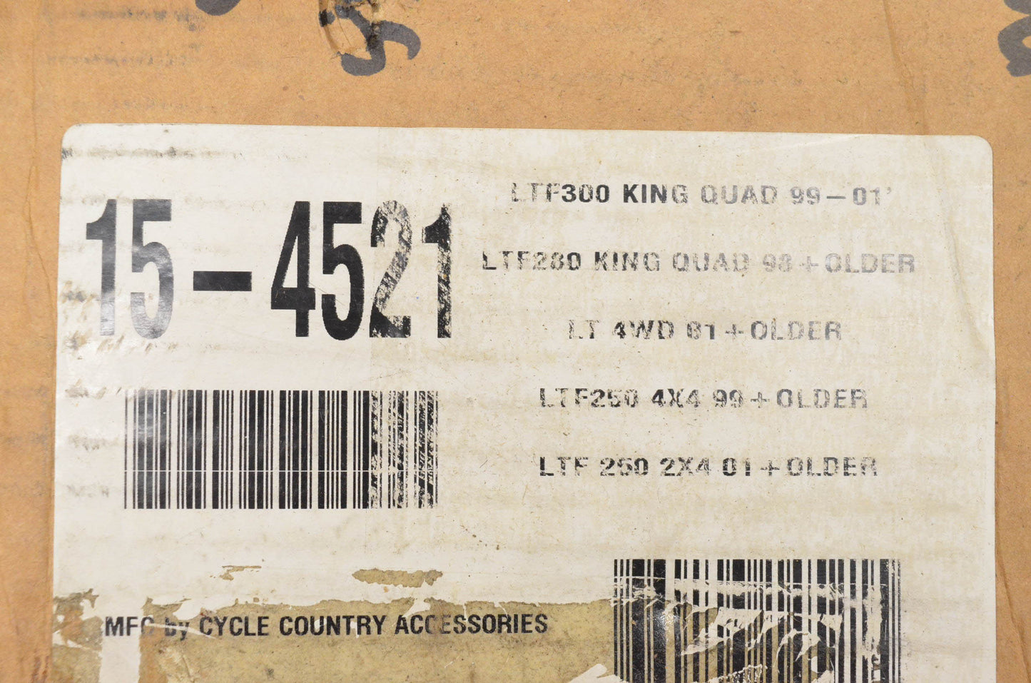Cycle Country 15-4521 Plow Mount Kit NOS