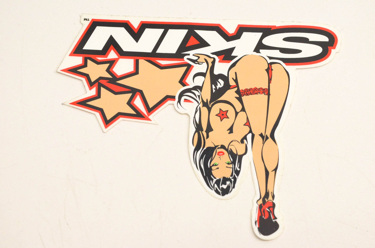 Skin Girl Decal 4"x5". NOS