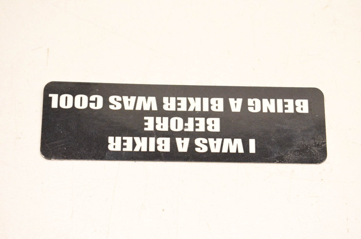 Aftermarket Novelty Decal 3"x1" NOS