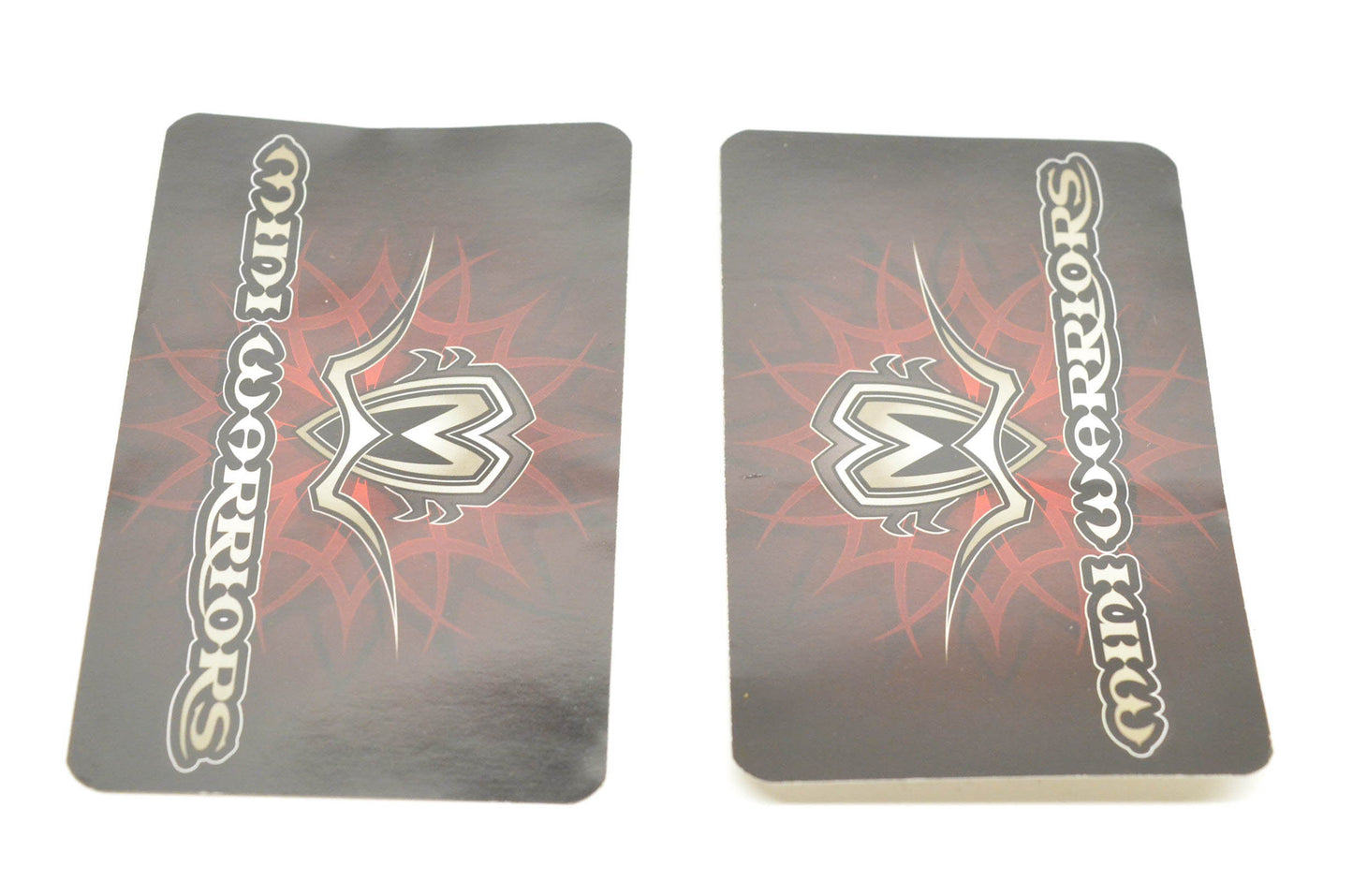 Mini Warriors Logo Decal 4"x3". Qty 2 NOS