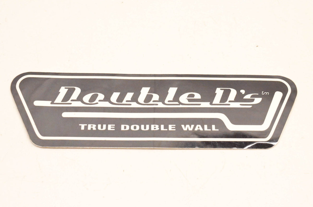 Double D's Performance True Double Wall Decal 6"x2". NOS