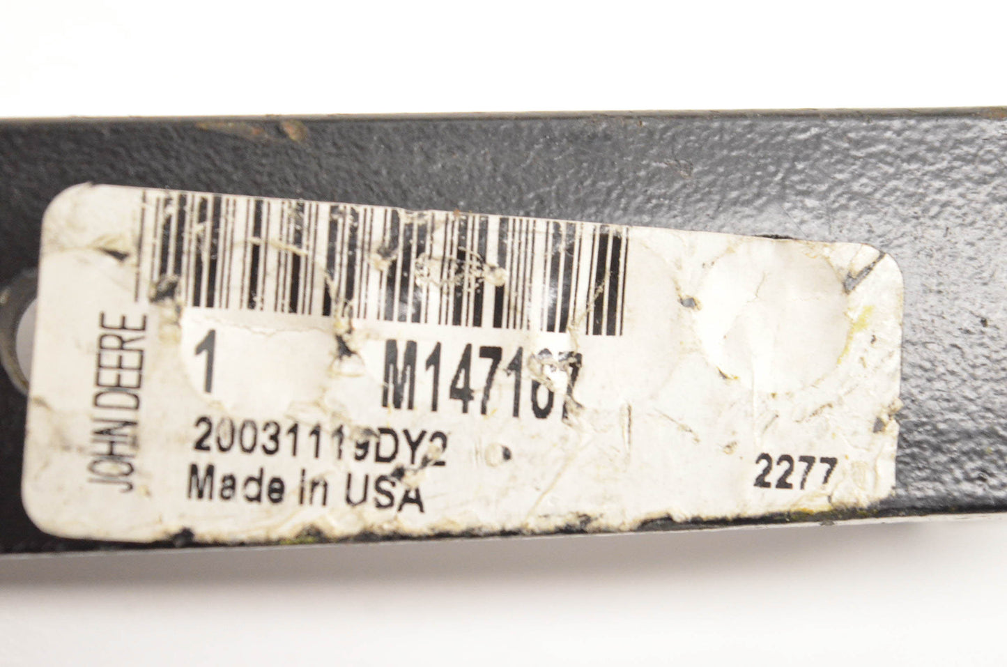 New OEM John Deere M147167 Runner NOS