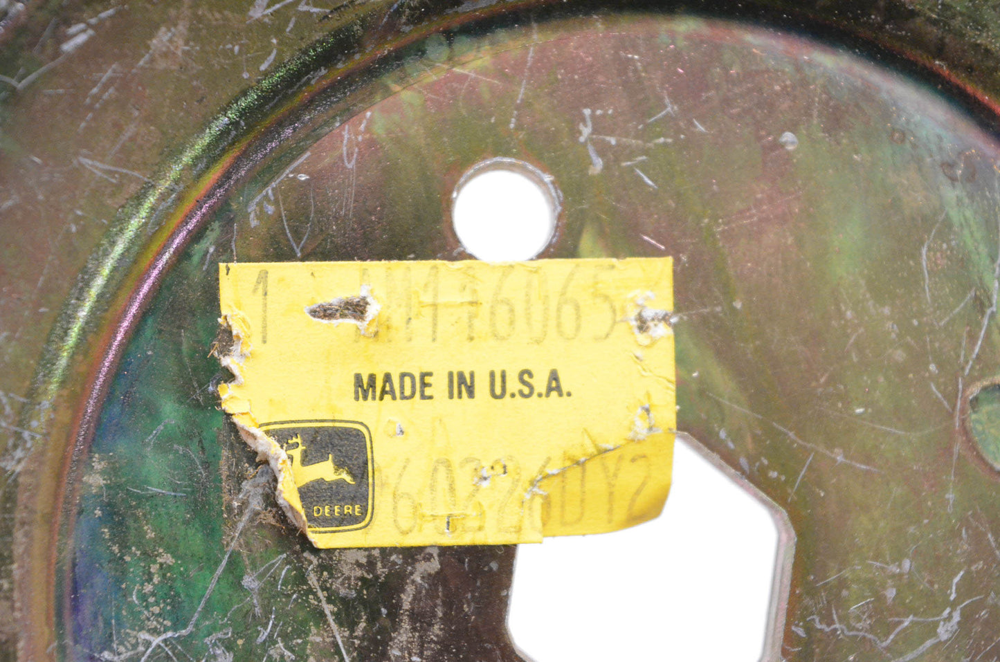 New OEM John Deere AM116065 Welded Sheave NOS