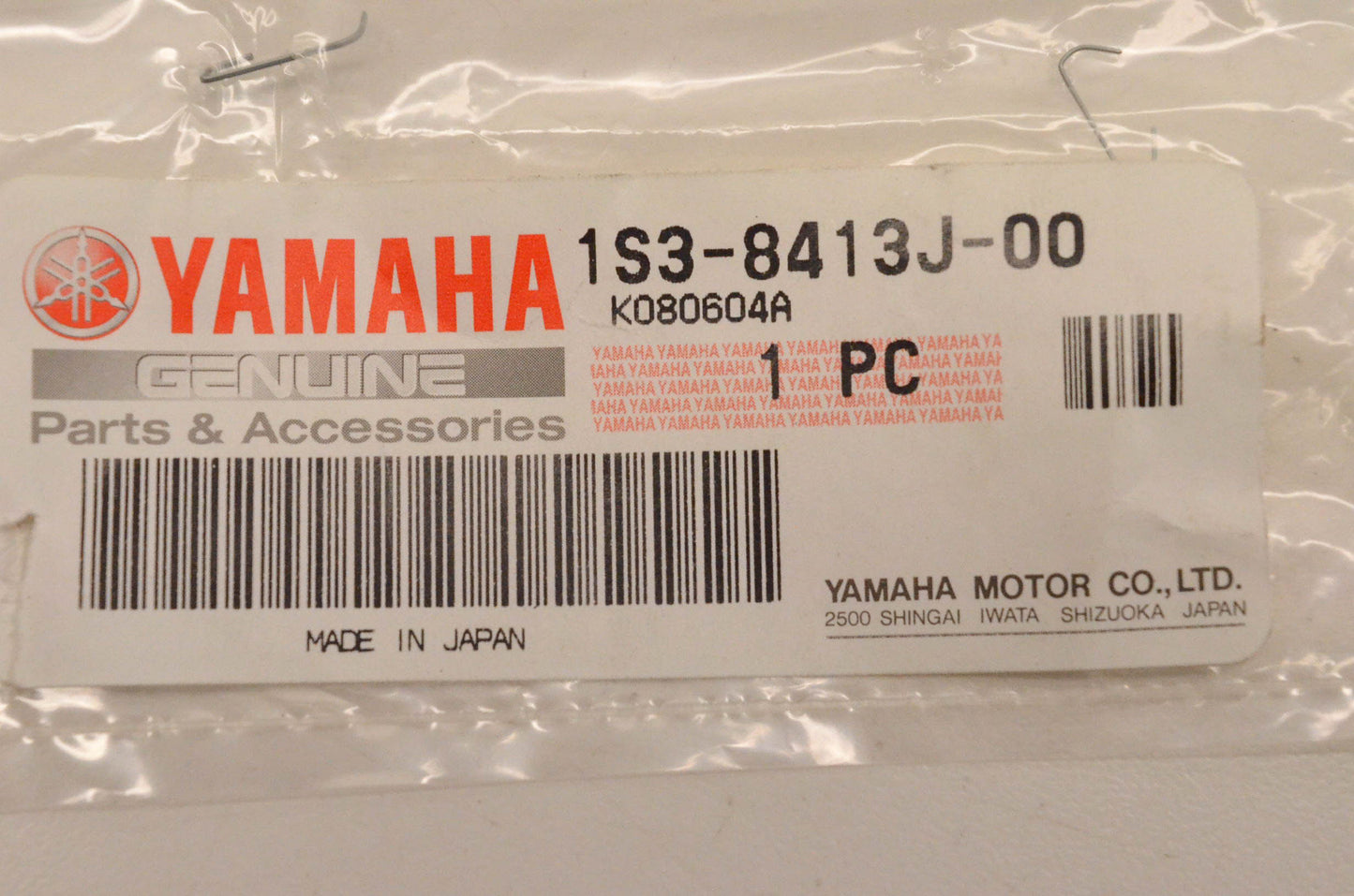 New OEM Yamaha 1S3-8413J-00-00 Fitting Plate NOS