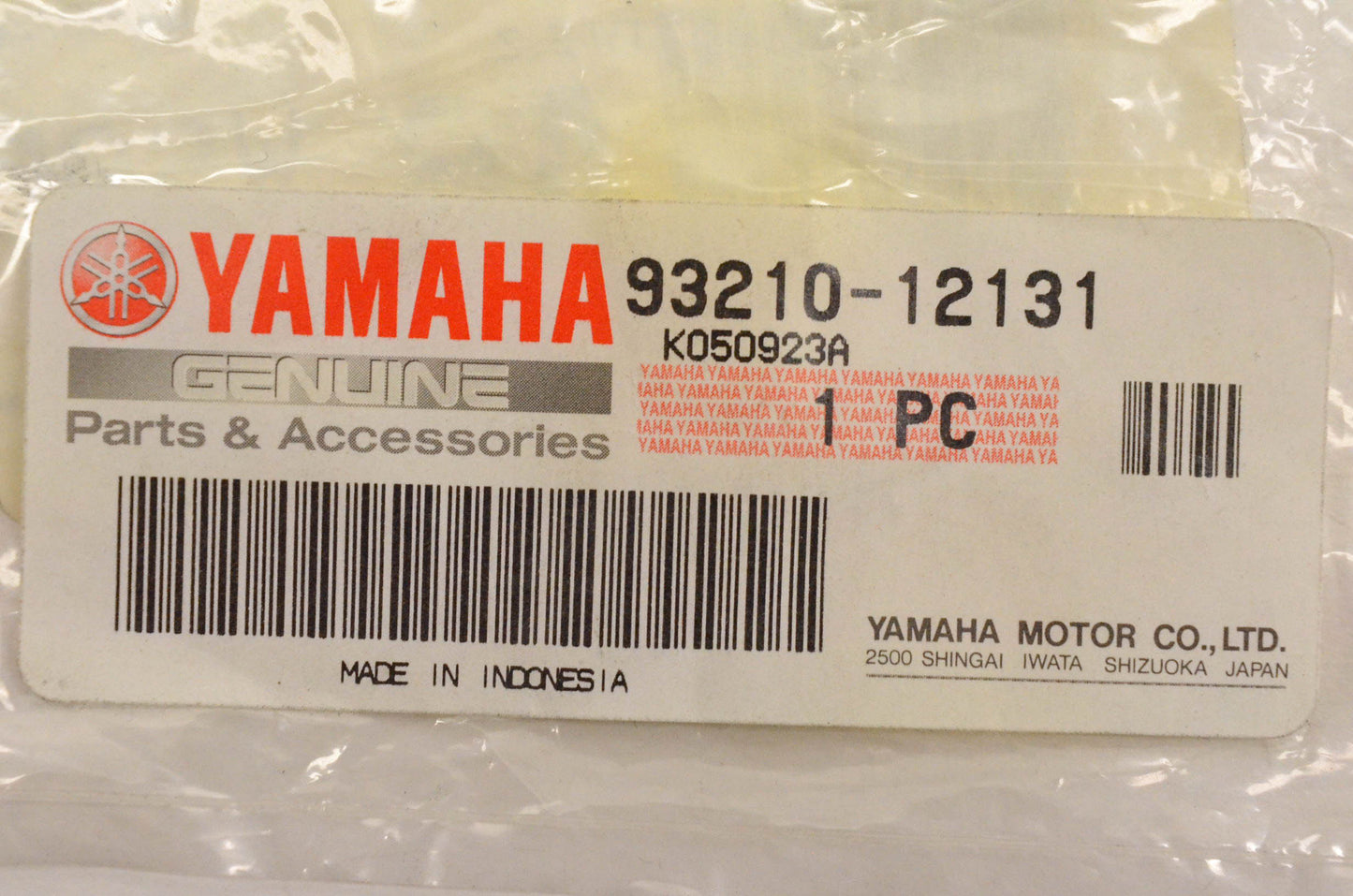 New OEM Yamaha 93210-12131-00 O Ring NOS