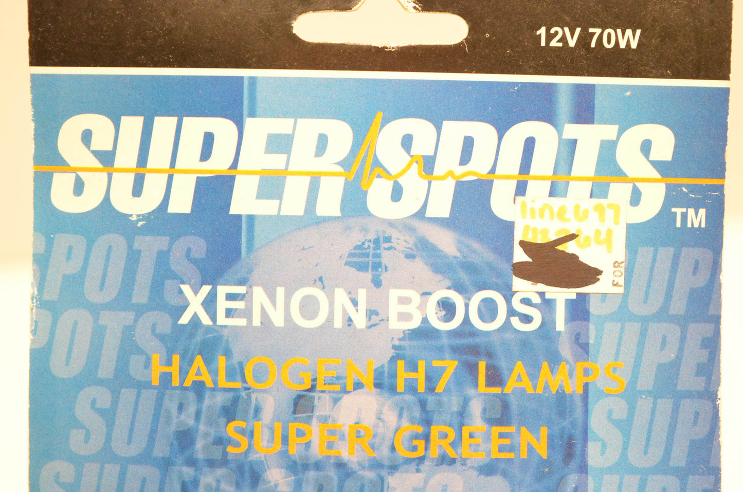 Wixtech 43264 Super Spots Xenon Boost Halogen H7 Super Green Bulb NOS