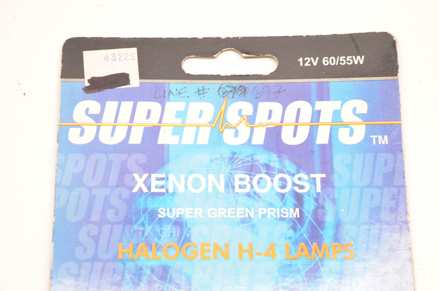 Wixtech 43229 Super Spot Xenon Boost Halogen H4 Super Green Prism Bulb NOS