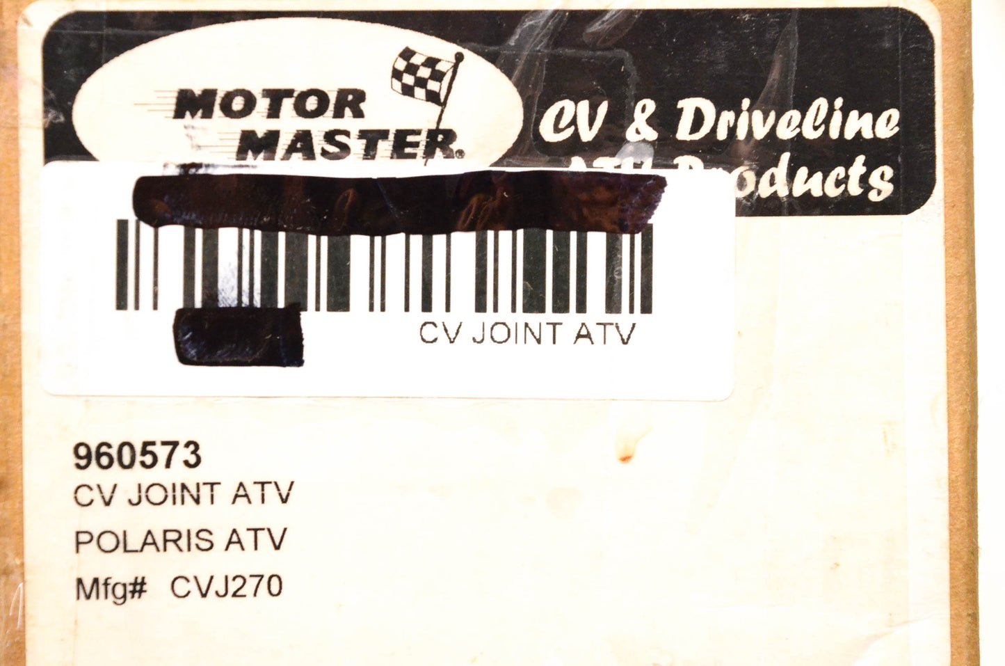 Motor Master 960573, CVJ270 ATV CV Joint Kit NOS