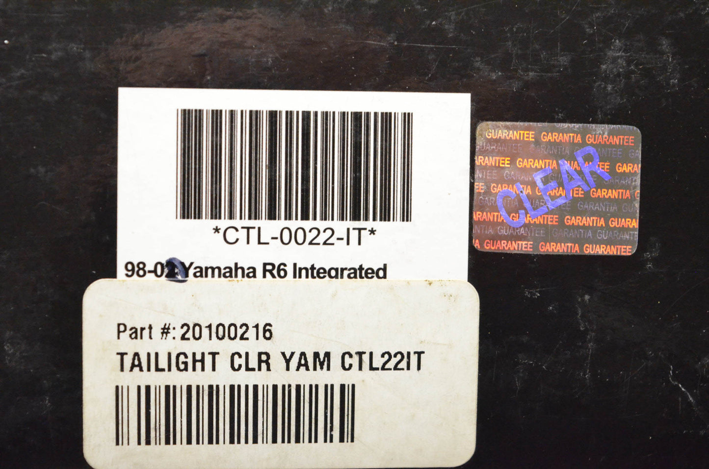 Clear Alternatives CTL-0022-IT, 20100216 Clear Tailight Assembly NOS