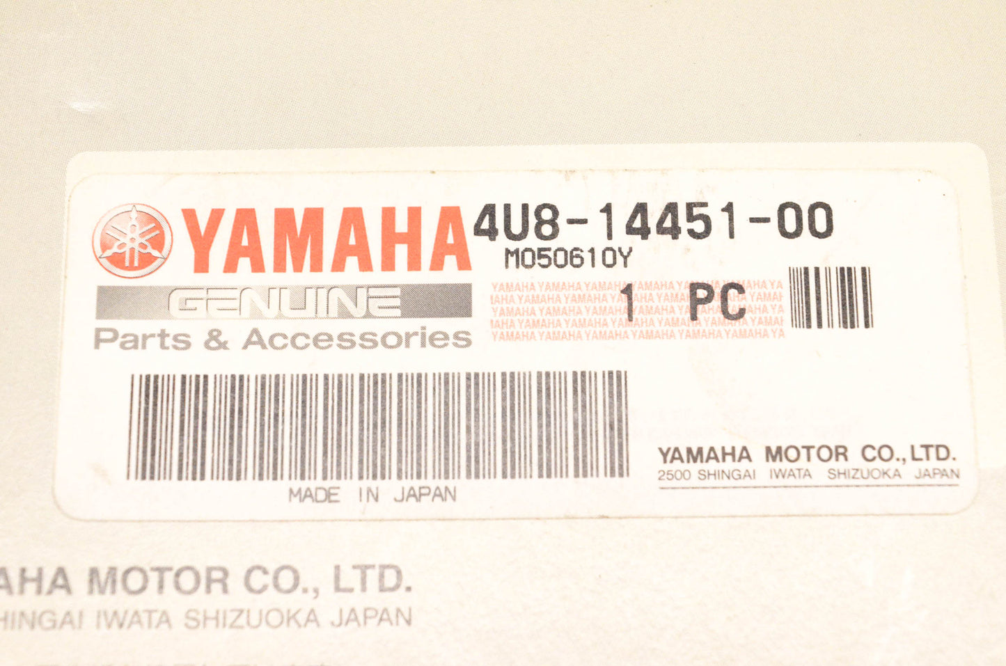 New OEM Yamaha 4U8-14451-00-00 Air Filter NOS