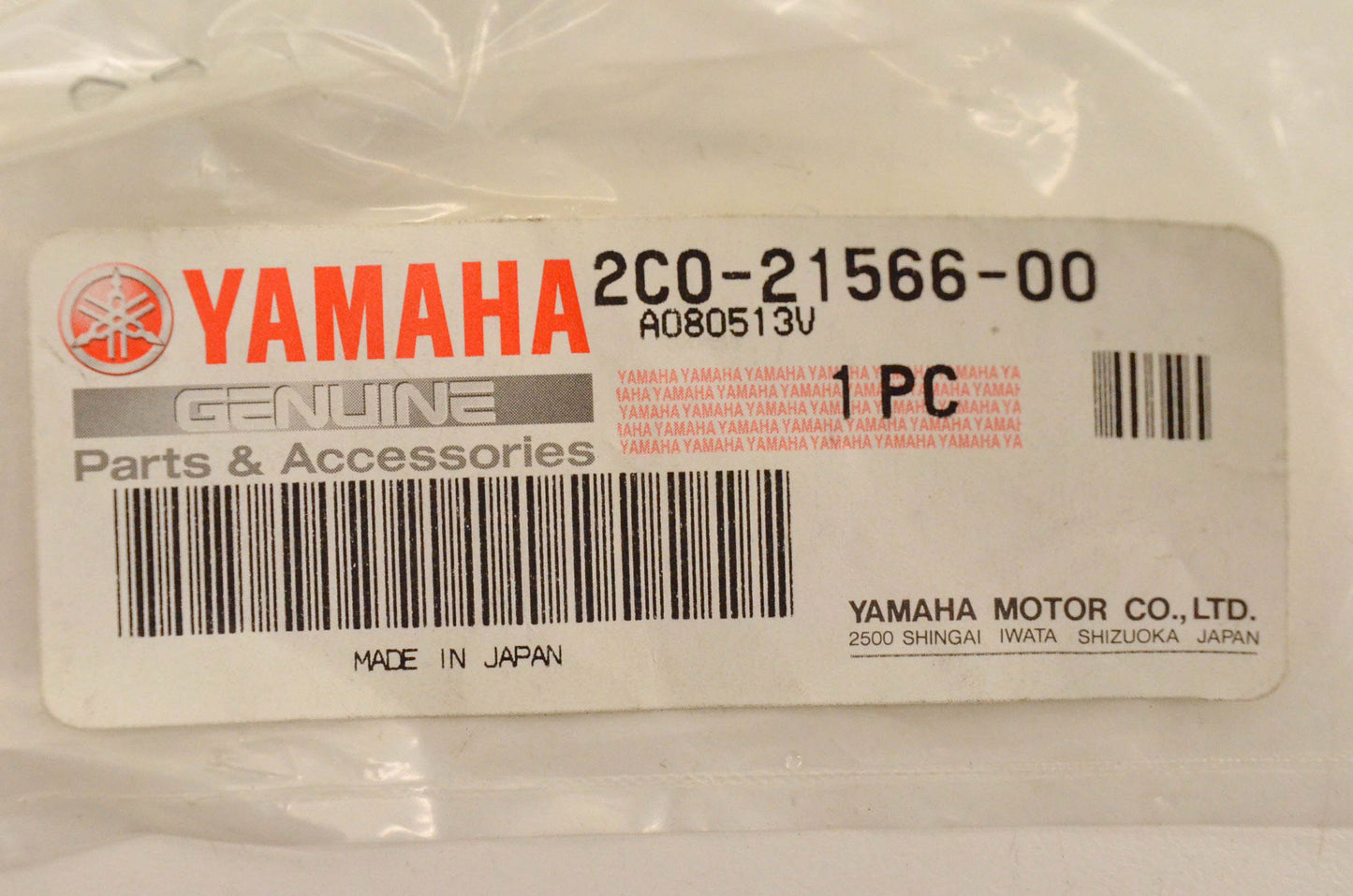 New OEM Yamaha 2C0-21566-00-00 Tape NOS