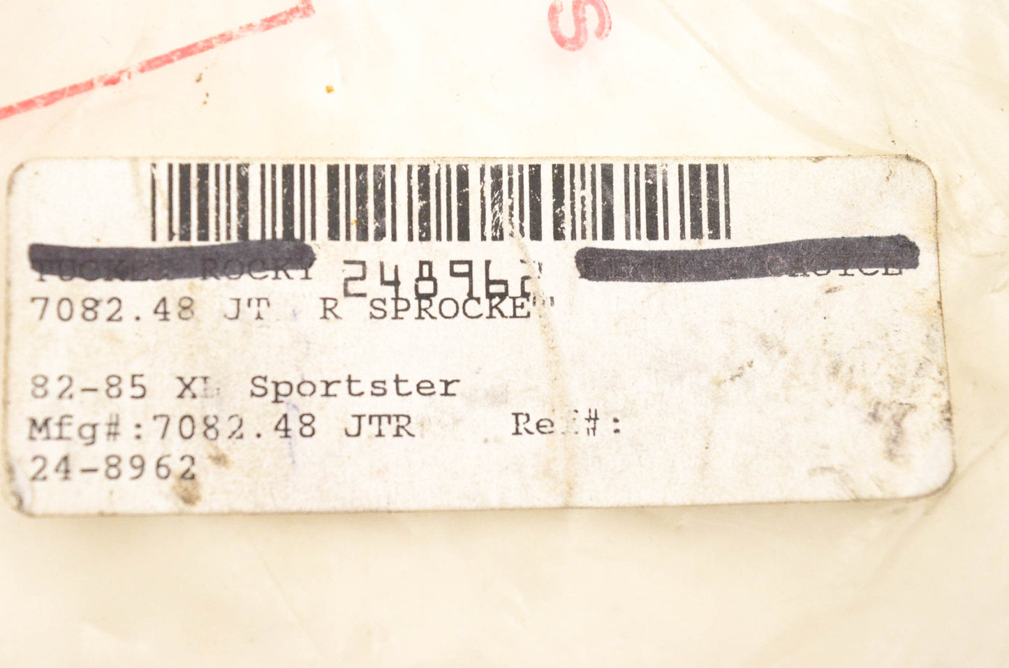 JT Sprockets BA7082-48, 7082.48, 298962 Chrome 48T Sprocket NOS